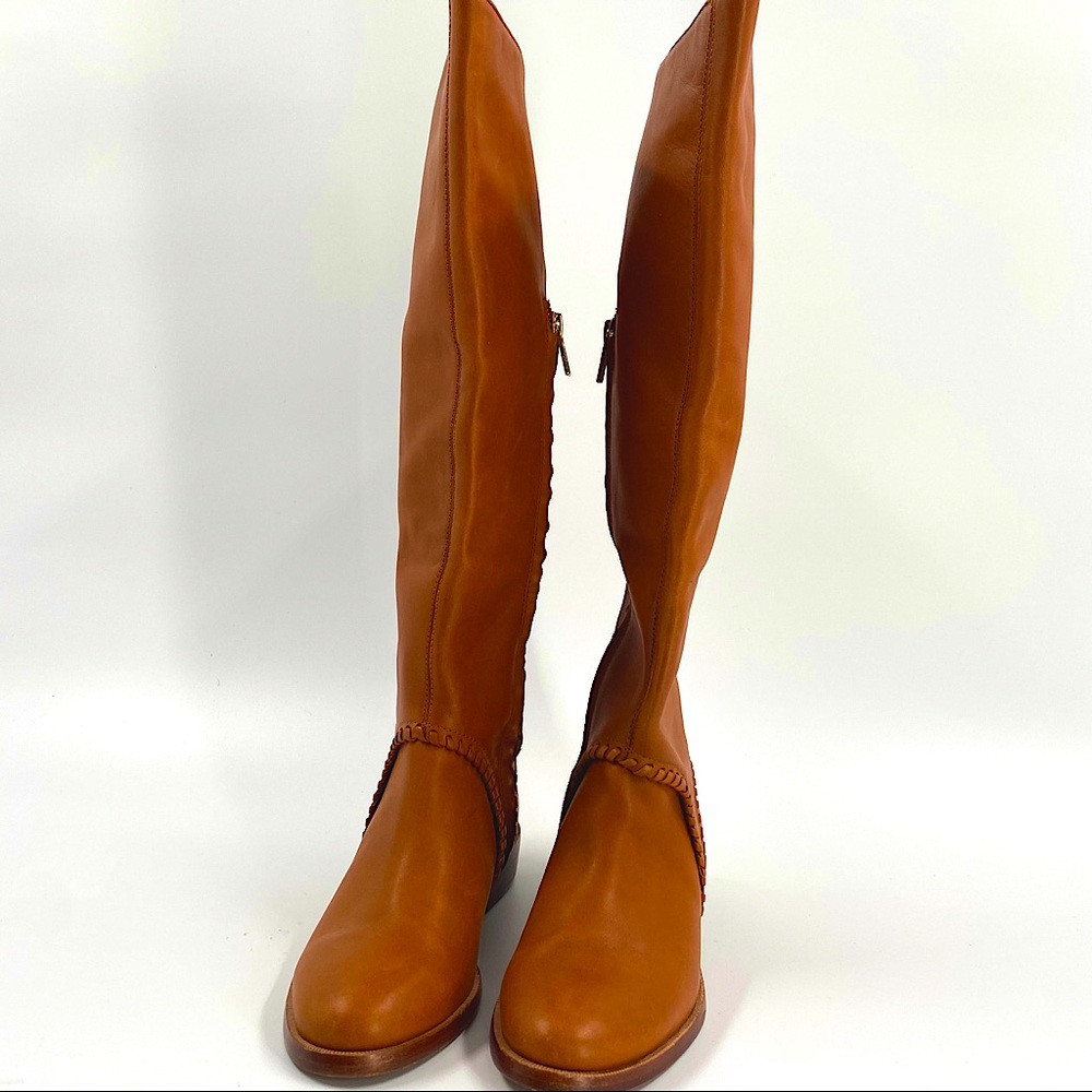 Ugg Leather Knee length Cognac Boots
